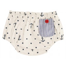 Bloomer nappy cover - anchors